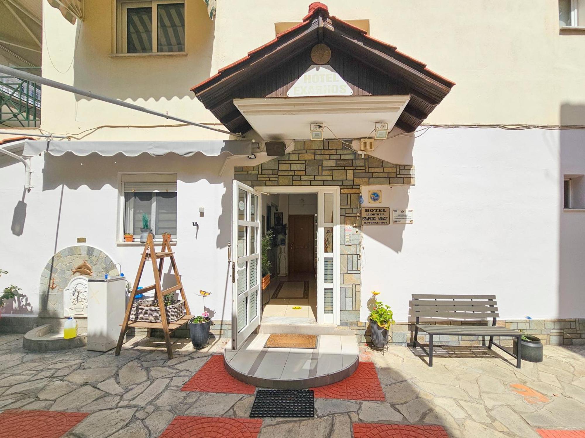 Hotel Exarhos Паралія-Катерініс Екстер'єр фото